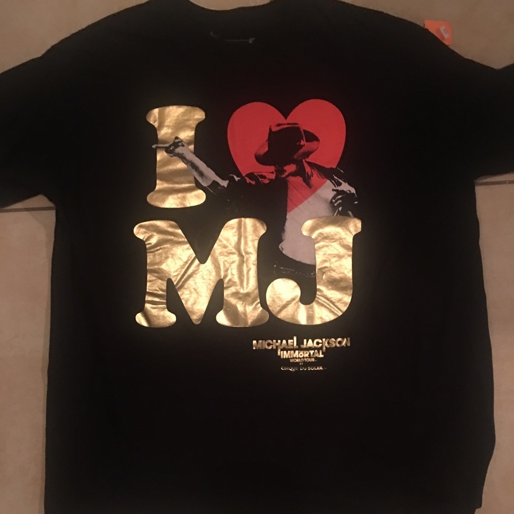 Michael Jackson tour tee